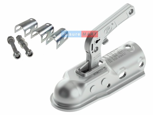 Coupling hitch for braked - hitch,