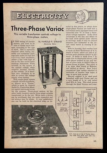 Phase variac variable - phase,