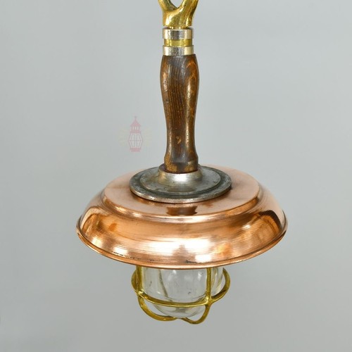 Antique brass nautical hanging - brass,