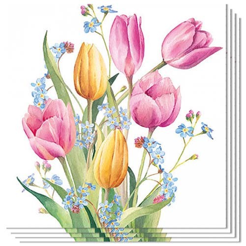 Tulip flower bouquet premium - flower,