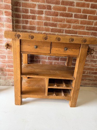 Antix solid oak butcher - antix,