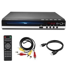 Region Free DVD Player with Remote, USB Playback, HDMI & AV Cable UK