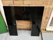 Black Granite Fireplace Hearth