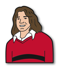 Bobby Sands Enamel Pin Badge - Irish Republican Rebel Hunger Striker