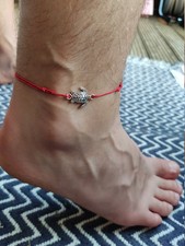 Turtle cotton beach Anklet
