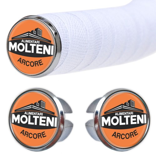 Molteni chrome handlebar - handlebar, caps