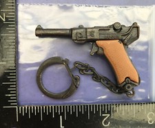 VINTAGE KEY RING Luger Gun