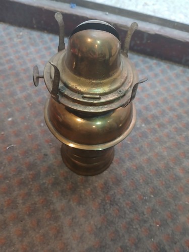 Vintage brass oil burner - vintage,