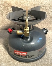 Coleman 533 Dual Fuel Stove 12/03 NEAR MINT!!