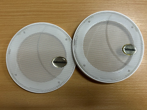 Radiomobile white speaker - radiomobile, 4.5"