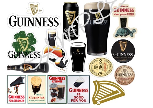 Guinness edible icing sheet - icing, a4