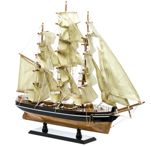 Model ship cutty sark wool
