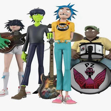 2D Gorillaz Band Rock Band