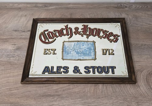 Vintage pub advertising - vintage, mirror