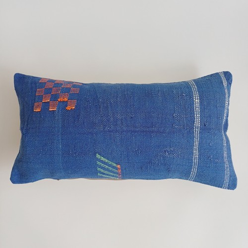 Moroccan cactus silk cushion - moroccan,