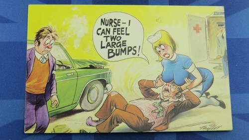 Saucy bamforth comic postcard - saucy,