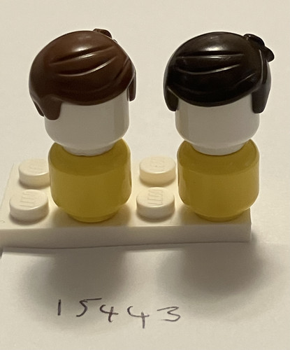Lego minifigure hair spare - minifigure, hair,