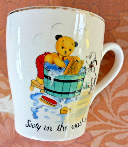 Vintage sooty the - sooty, wash-tub