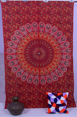 Twin hippie indian tapestry - hippie,