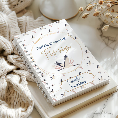 Personalised food diary a5 - food,