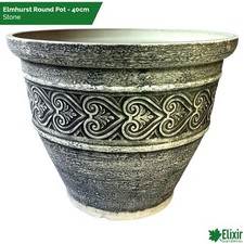 Rustic Stone Effect Pots |