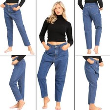 EX H&M Womens Mom Jeans Ladies