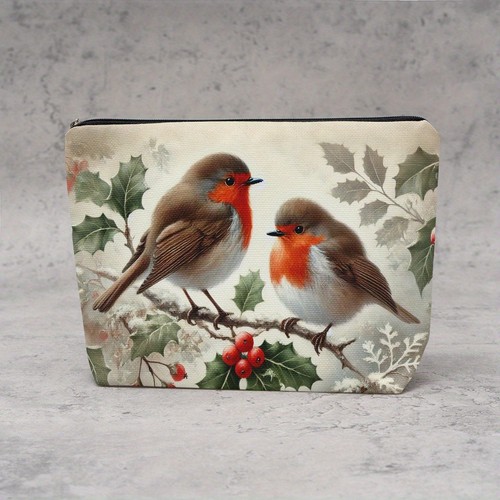 Christmas robin holly makeup - holly,