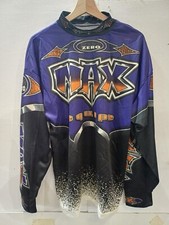 wulfsport MX Jersey NEW max equipe jersey adult size M in purple/orange
