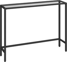 HOOBRO Black Console Table
