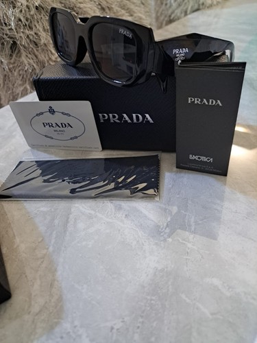 Prada sunglasses black read - -,