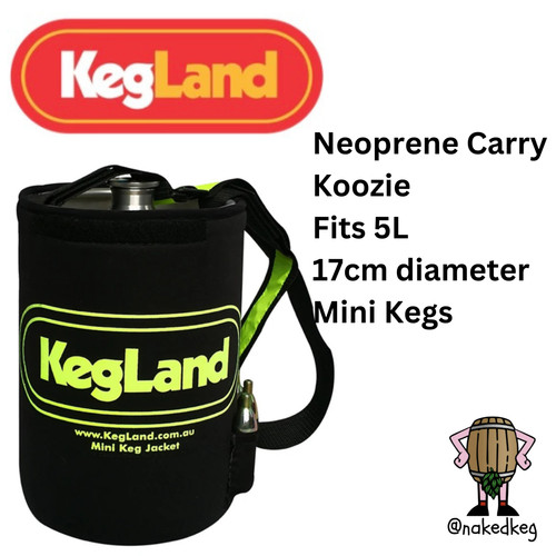 Kegland neoprene koozie - neoprene,