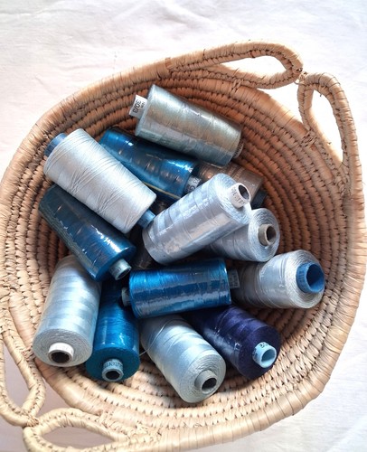 Silk embroidery threads - silk,