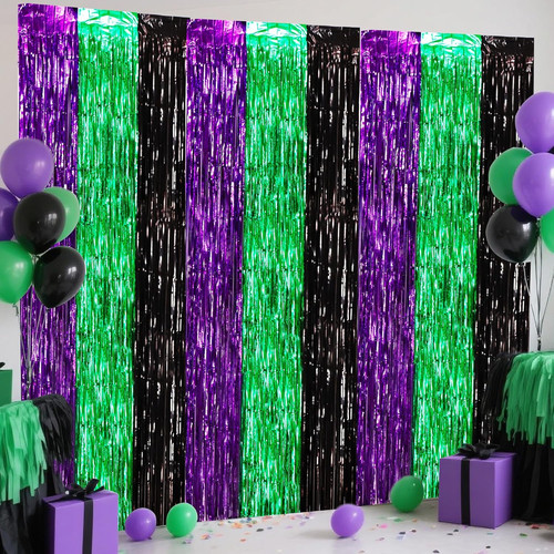 3pcs purple green - 3pcs, door