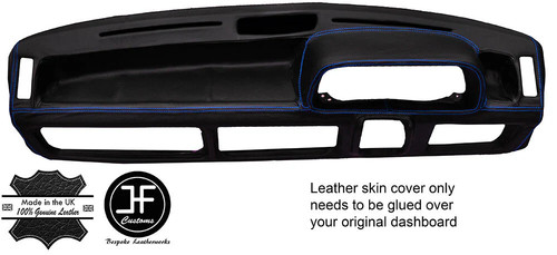 Blue stitching dash - dash, dashboard