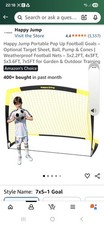 Football Goal Pop up Football