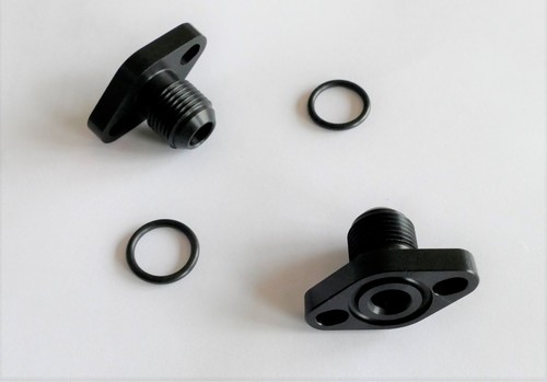 Oil cooler engine adapter - oil,