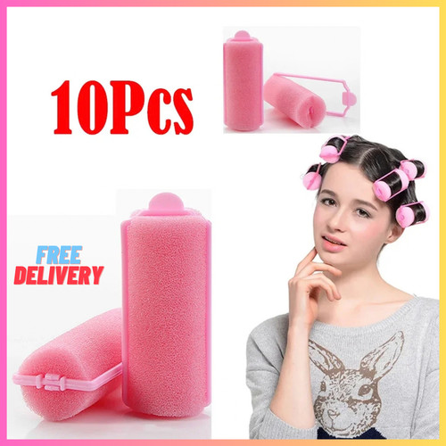 10x foam hair - rollers, soft