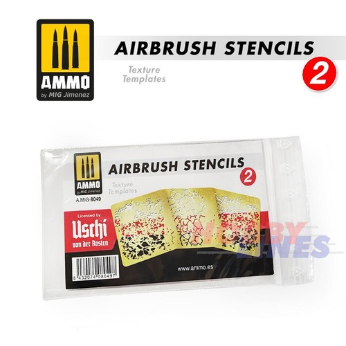 Ammo airbrush stencils 2 - ammo,