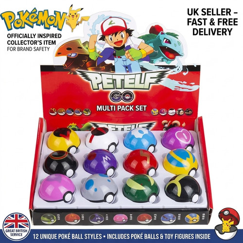 12pcs pokémon pokeball toy - pokémon,