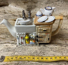 VINTAGE CARDEW DESIGN - TINY TEA TIME COLLECTION - MINI KITCHEN SINK TEAPOT