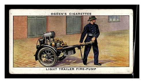 Light trailer fire pump - trailer,