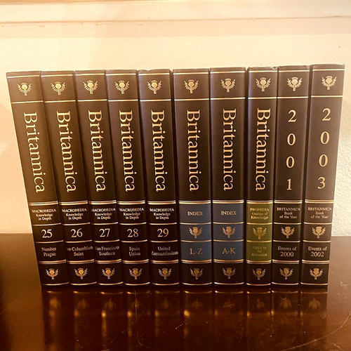 Encyclopaedia britannica - encyclopaedia,