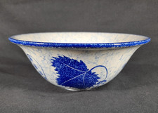 Poole Pottery Blue Vine Cereal Bowl 2¾" / 6.8cm High, 6½" / 16.5cm Dia.