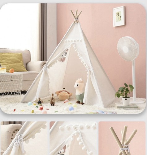 Kids play tent - indoor,, beige