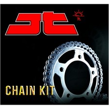 Chainset JT X-Ring Chain 520X1R3 Open for Kawasaki ER6/KLE/Z650 Ninja Z ER-6F