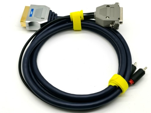 Rgb scart gold plated cable - gold,