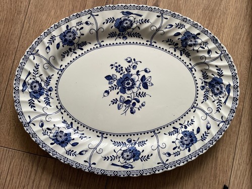 Johnson brothers blue - blue, white