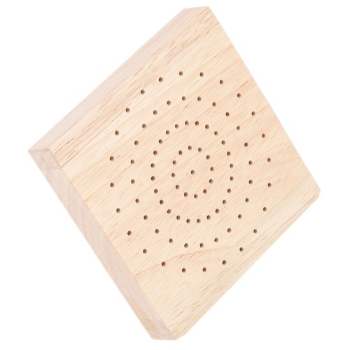 Beige wood cake pop stand - beige,