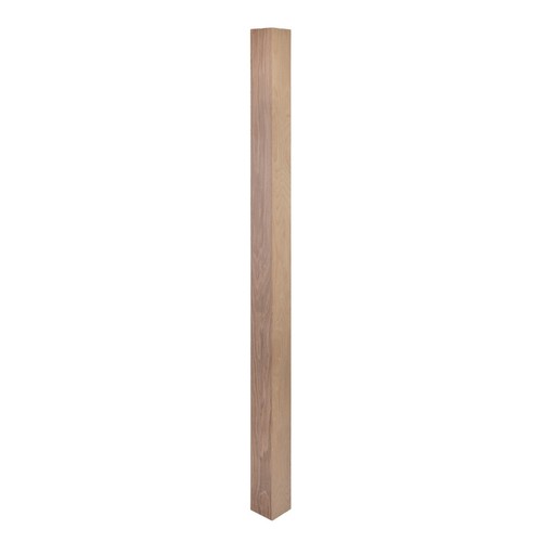 Plain square newel post - plain,
