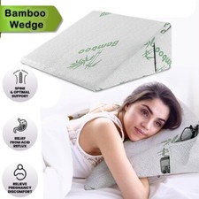 Bamboo Large Bed Wedge Memory